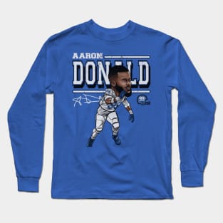 Aaron Donald Los Angeles R Cartoon Long Sleeve T-Shirt